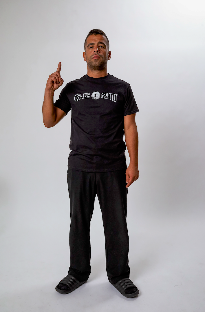 Gesu Kronkorken Shirt schwarz