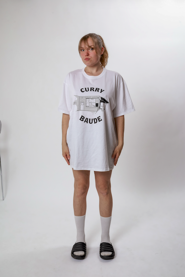 Curry Baude Shirt weiß
