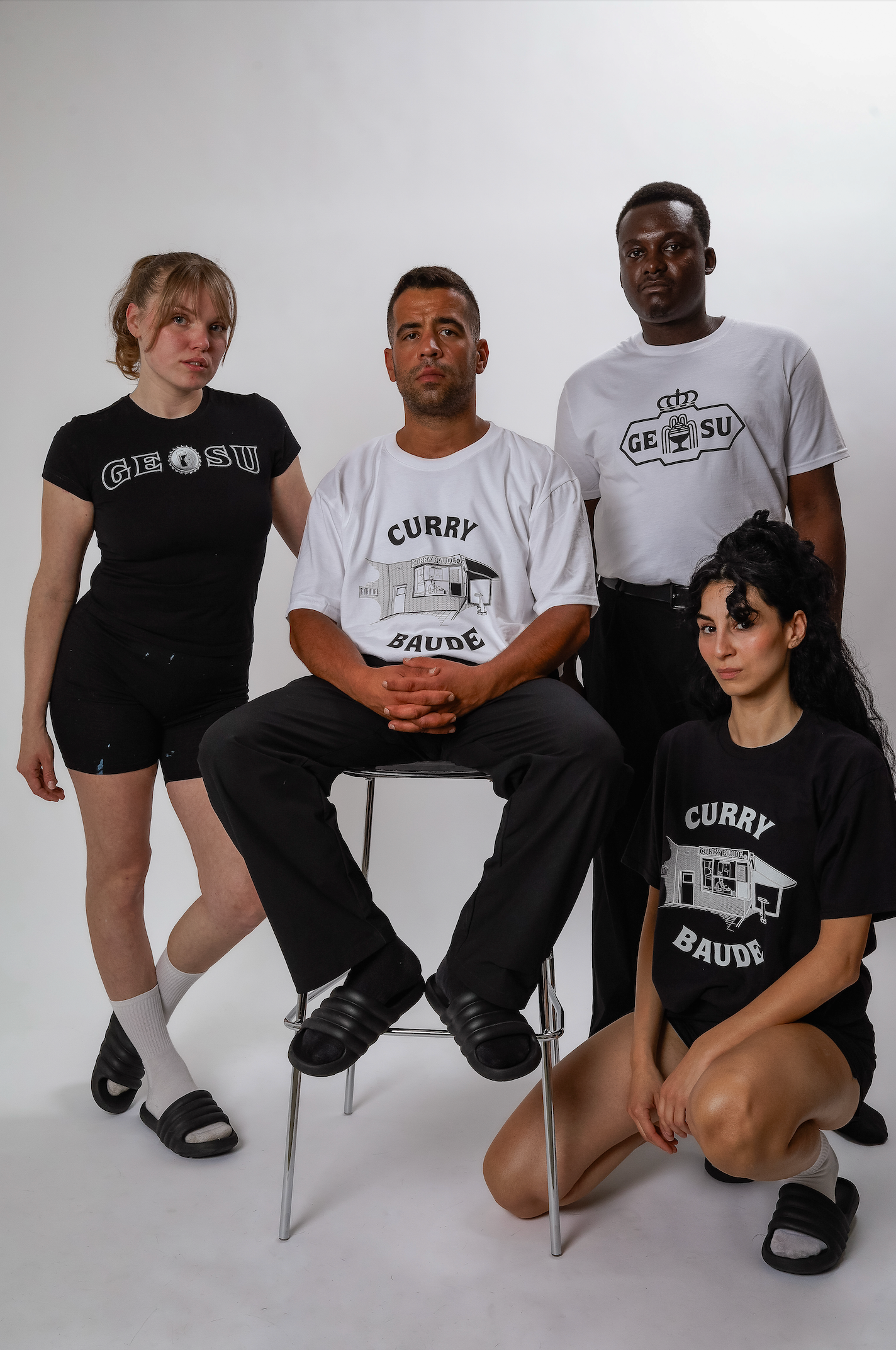 Curry Baude Shirt weiß